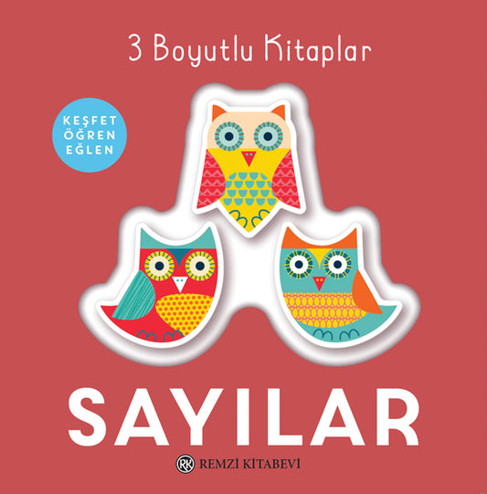 3 Boyutlu Kitaplar SAYILAR (Ciltli) – Fiona Powers – Remzi Kitabevi – kitap kapağı