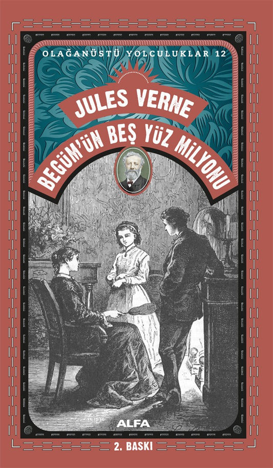 Begüm'ün Beş Yüz Milyonu – Jules Verne – Alfa Yayınları – kitap kapağı