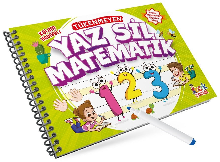 Tükenmeyen Yaz Sil Matematik – Tuba Öztürk – Bıcırık Yayınları – kitap kapağı