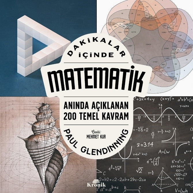 Dakikalar İçinde Matematik – Paul Glendinning – Kronik Kitap – kitap kapağı