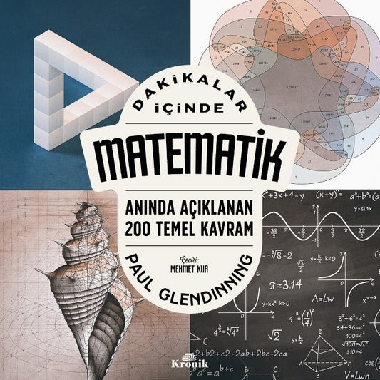 Dakikalar İçinde Matematik – Paul Glendinning – Kronik Kitap – kitap kapağı