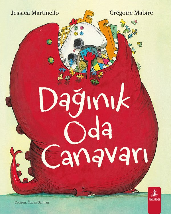 Dağınık Oda Canavarı – Jessica Martinello & Gregoire Mabire – Büyülü Fener Yayınları – kitap kapağı