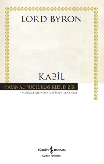 Kabil - Ciltli – Lord Byron – İş Bankası Kültür Yayınları – kitap kapağı