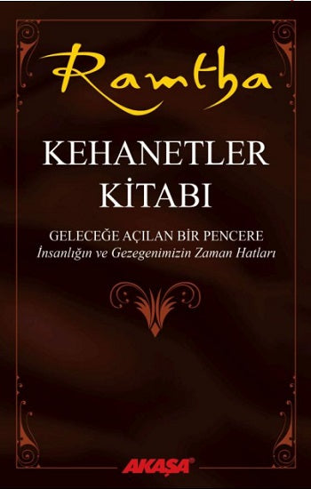 Kehanetler Kitabı – Ramtha – Akaşa Yayınları – kitap kapağı