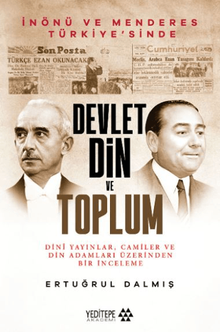 Devlet Din ve Toplum – Ertuğrul Dalmış – Yeditepe Yayınevi - Ders Kitapları – kitap kapağı