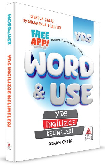 YDS İngilizce Kelimeleri – Osman Çetin – Delta Kültür Yayınevi – kitap kapağı
