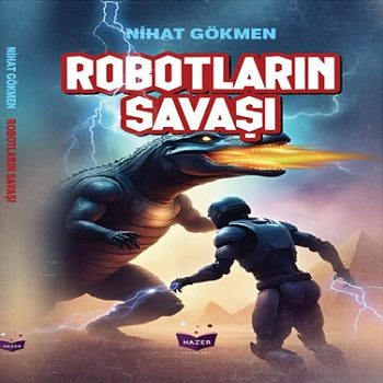 Robotların Savaşı – Nihat Gökmen – Hazer Yayınları – kitap kapağı
