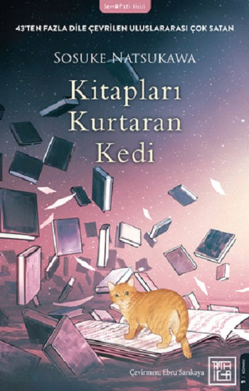 Kitapları Kurtaran Kedi – Sosuke Natsukawa – Athica Yayınları – kitap kapağı