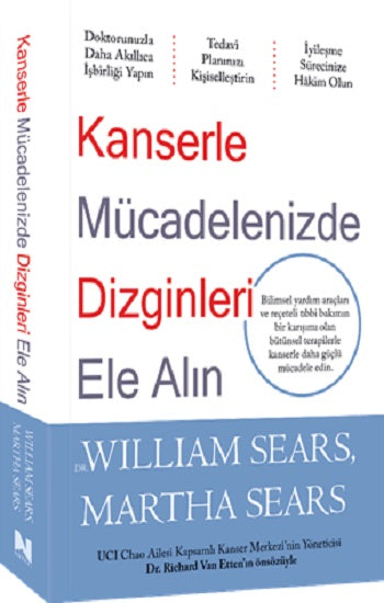 Kanserle Mücadelenizde Dizginleri Ele Alın – Williams Sears & Martha Sears – Nepal Kitap – kitap kapağı