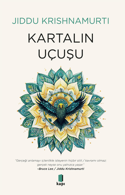 Kartalın Uçuşu – Jiddu Krishnamurti – Kapı Yayınları – kitap kapağı