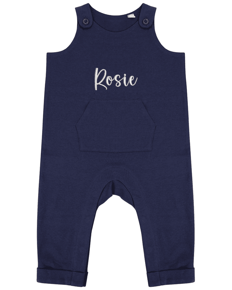 Bespoke Design Navy Organic Cotton Dungarees