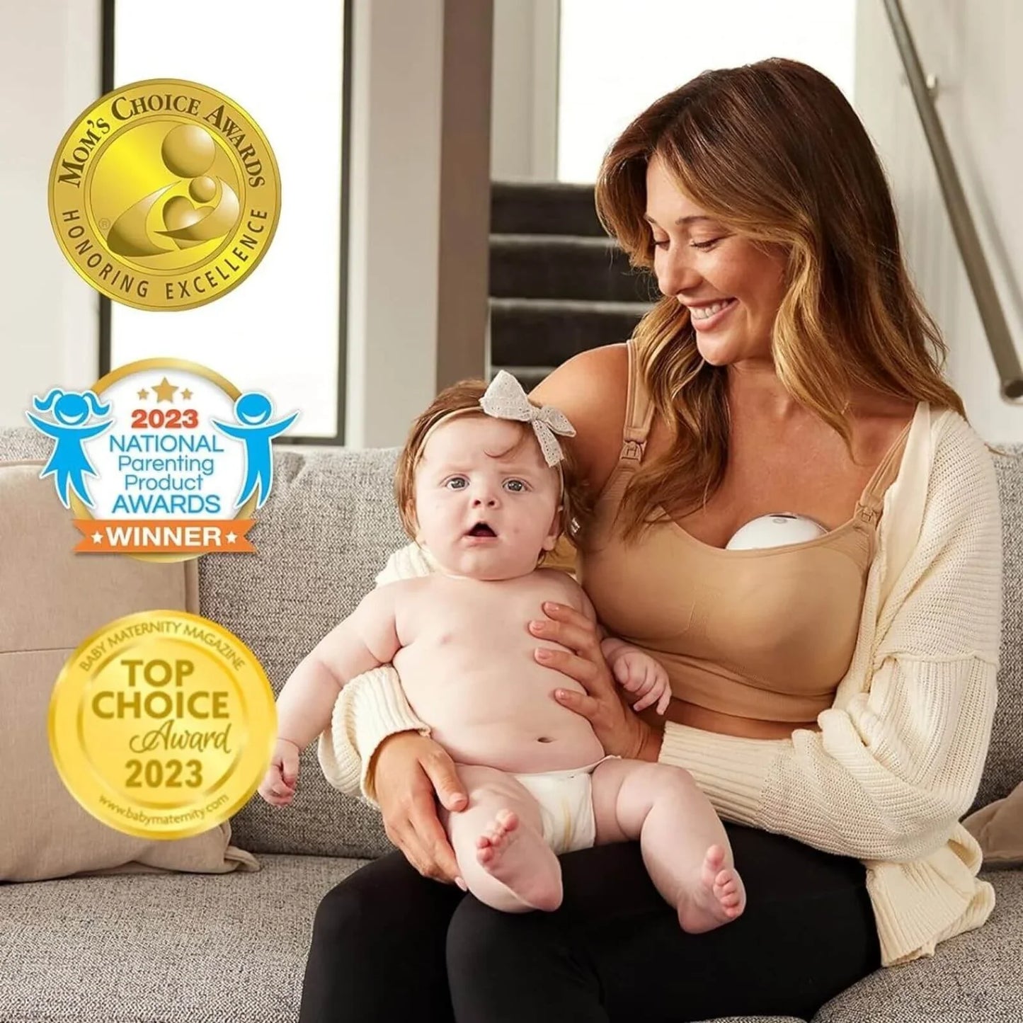 Momcozy M5 Wearable Electric Breast Pump