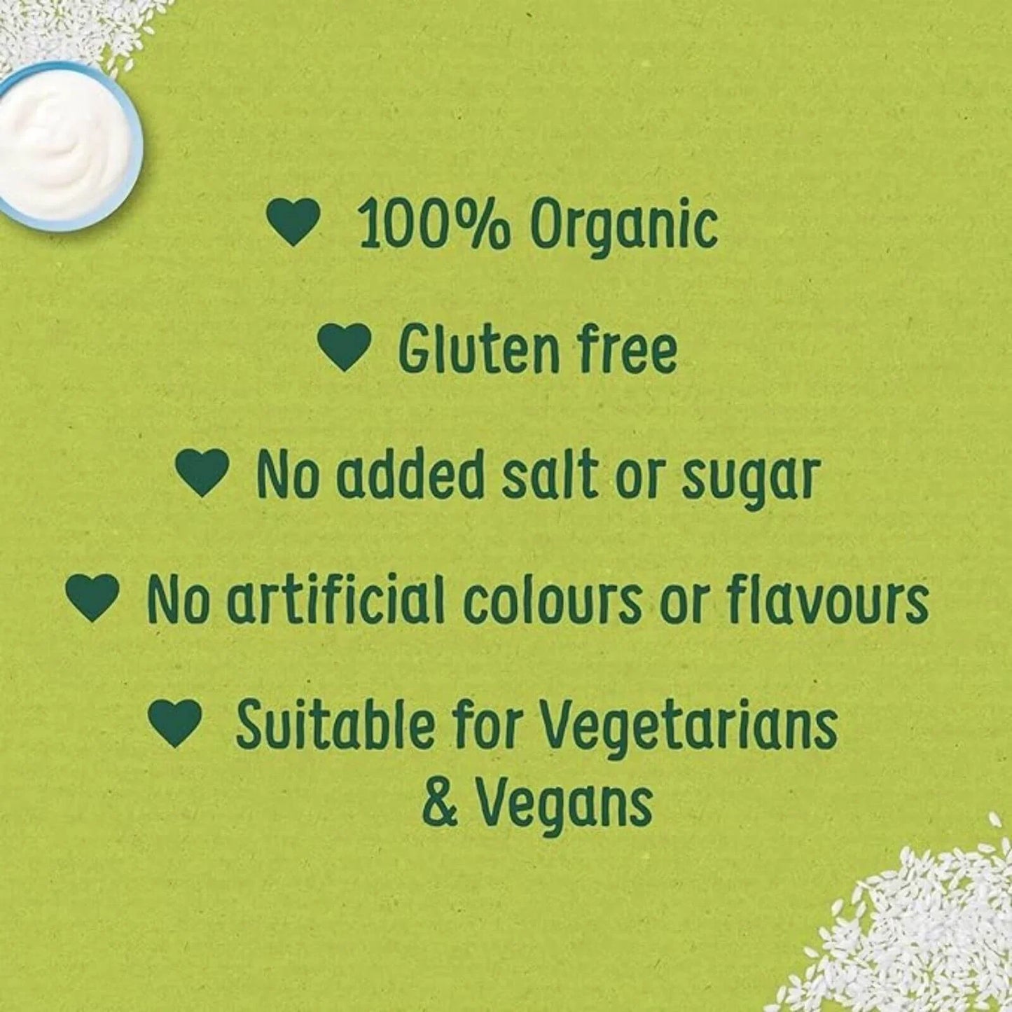 Organix Baby Rice 6+ months 100g