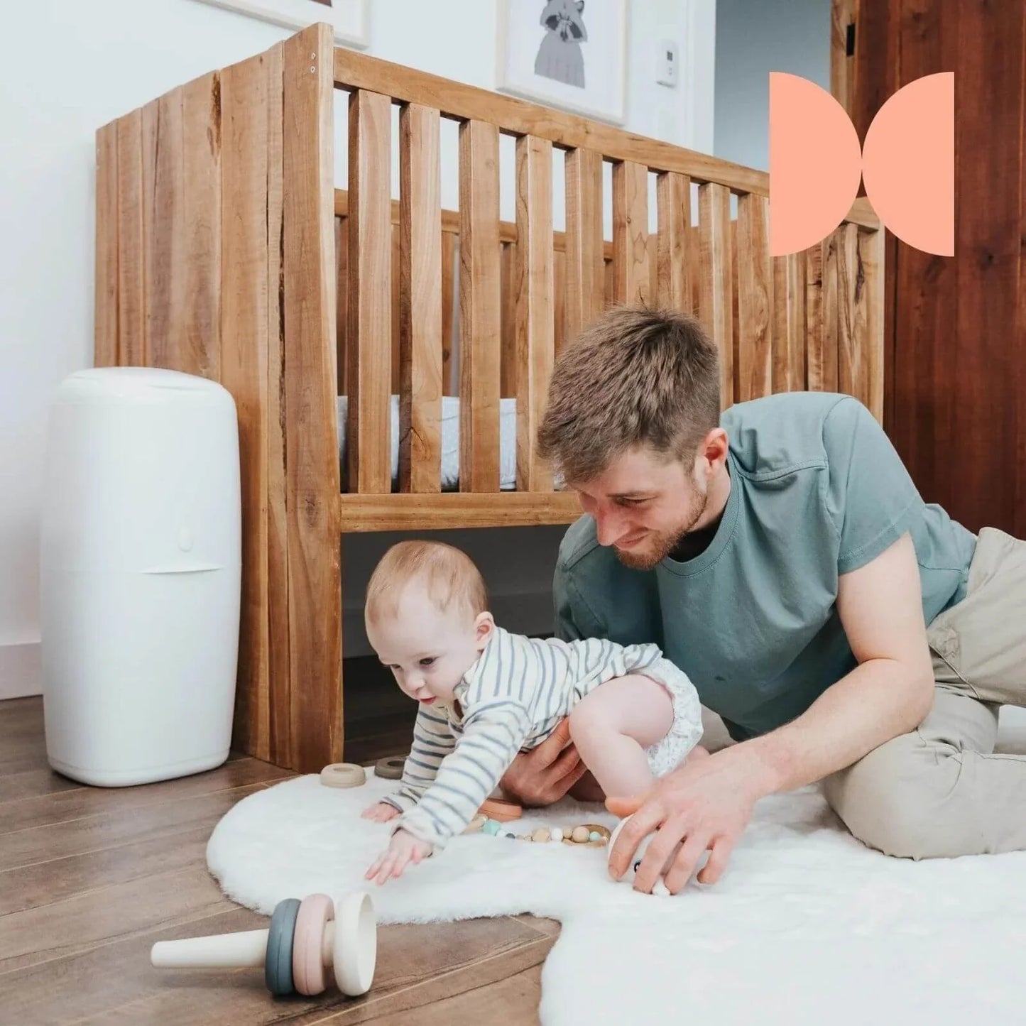 Angelcare Nappy Disposal System - White