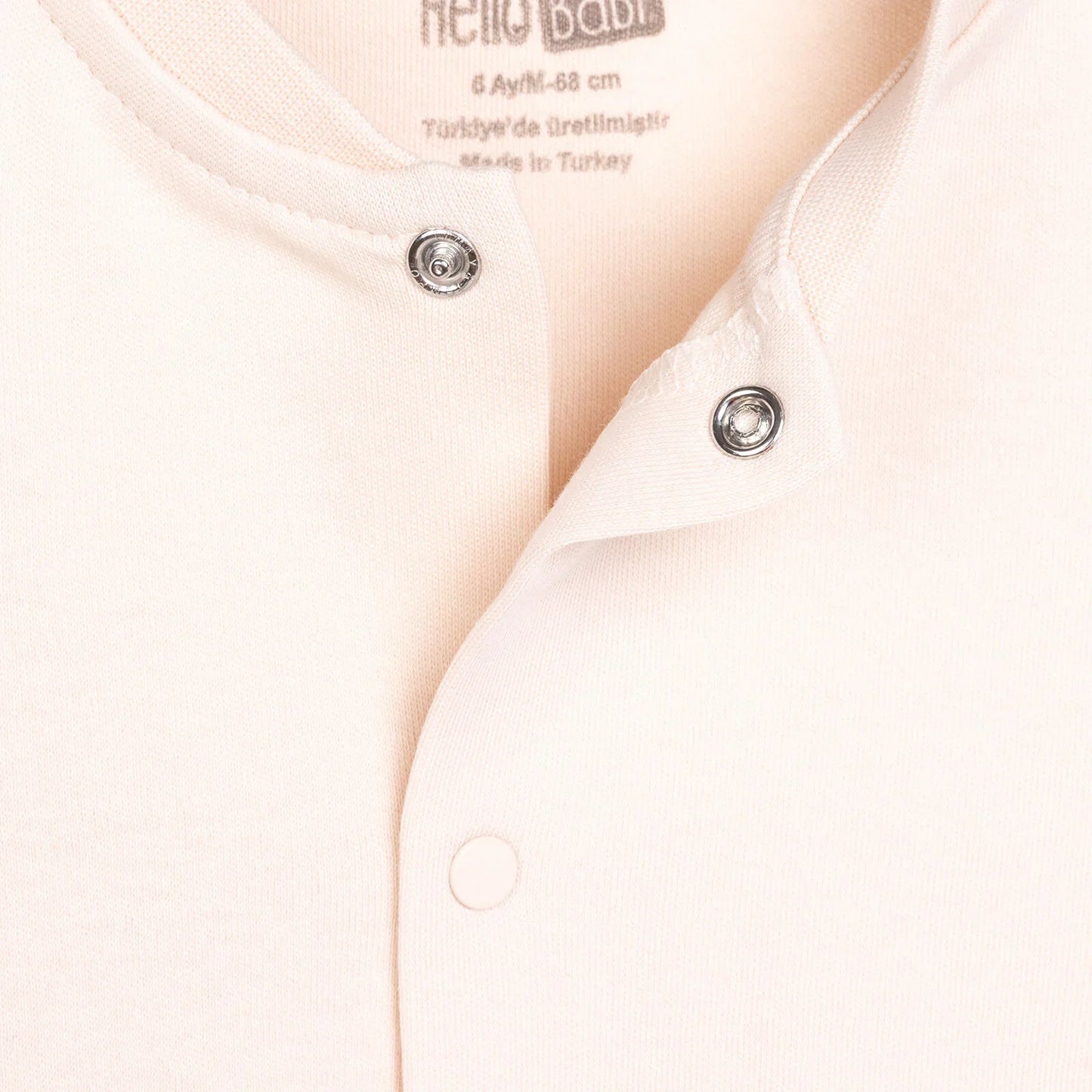 HelloBaby Basic Ribbed Cardigan - Beige