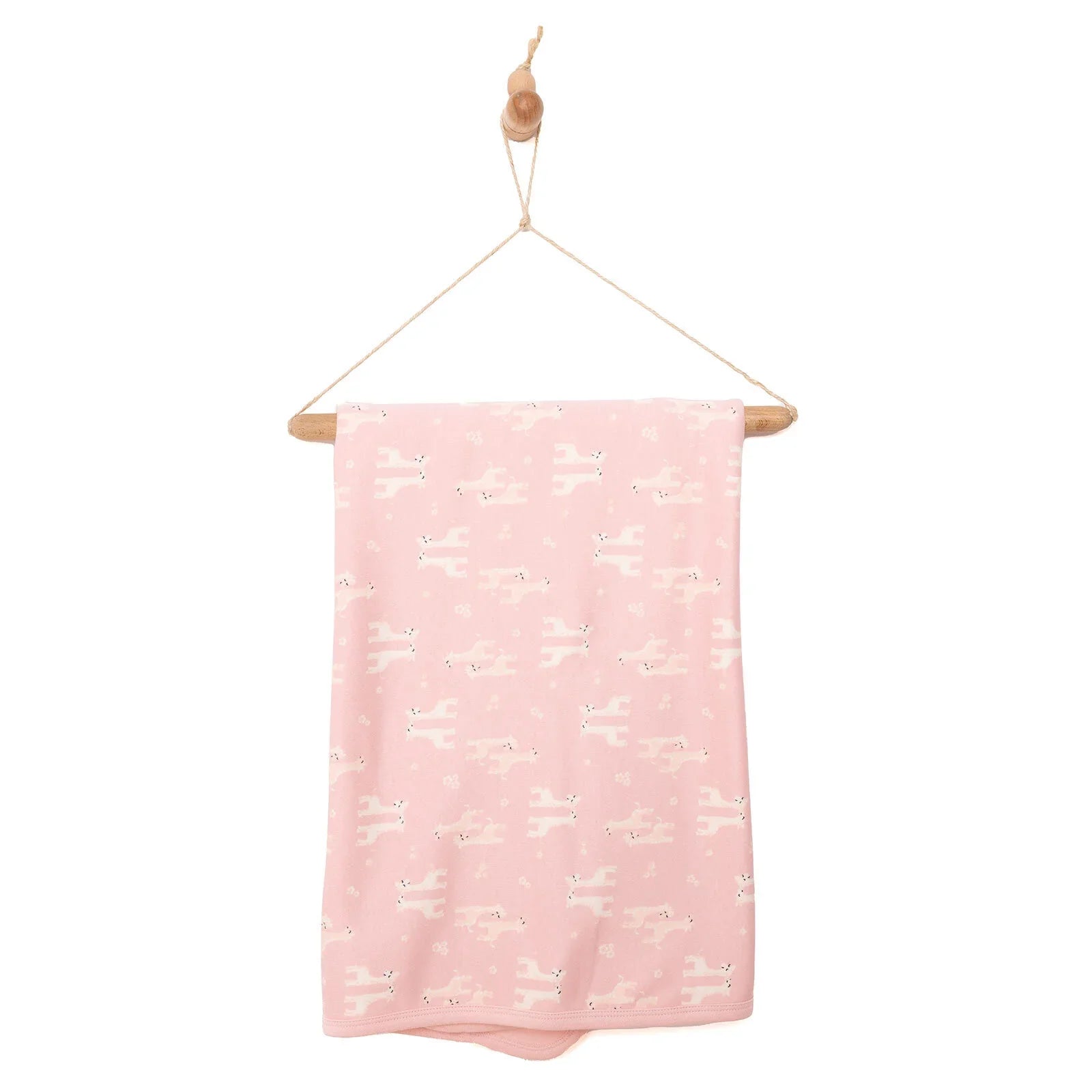Little Dreams Girl Blanket - Light Rose