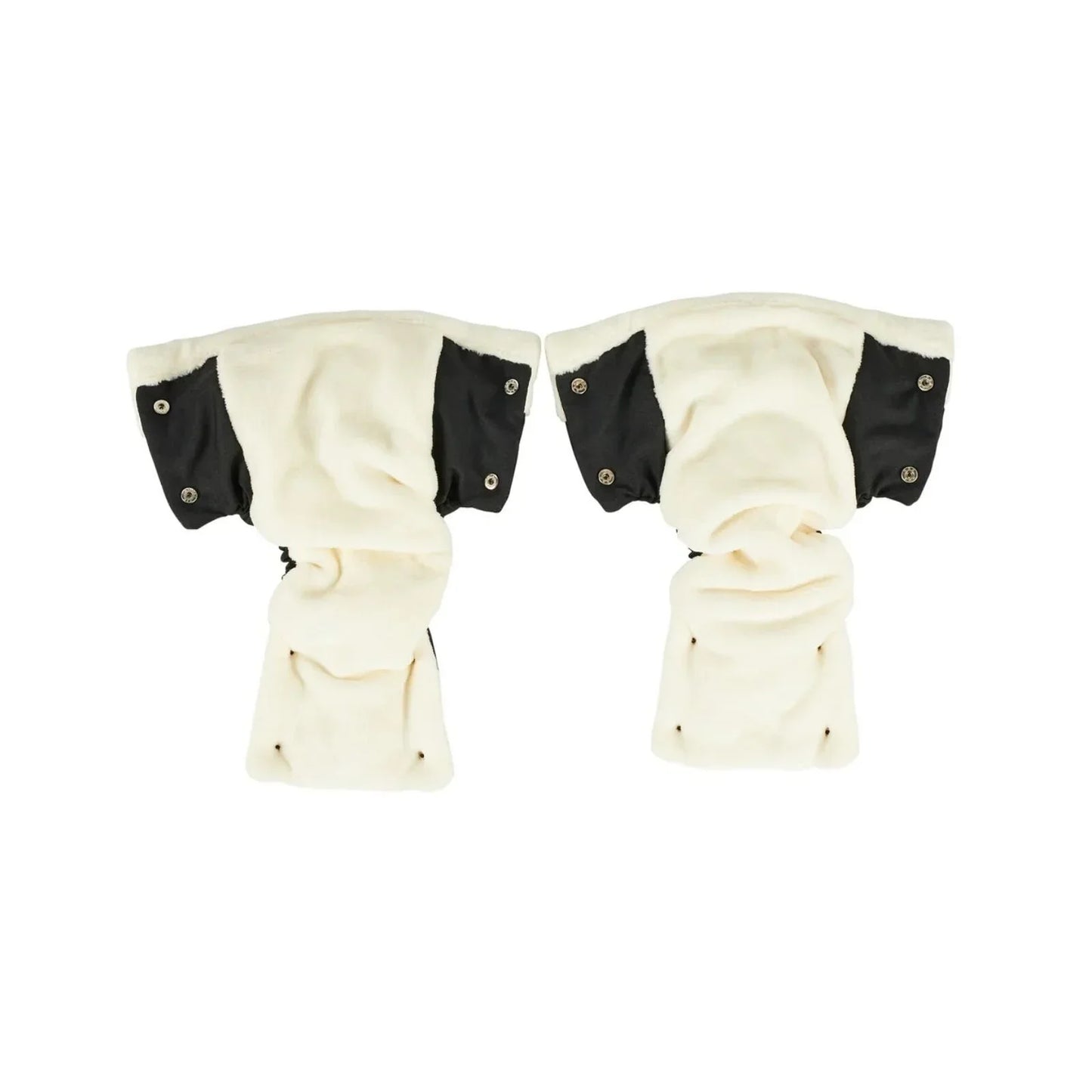 Ickle Bubba Pram Mitts - Black