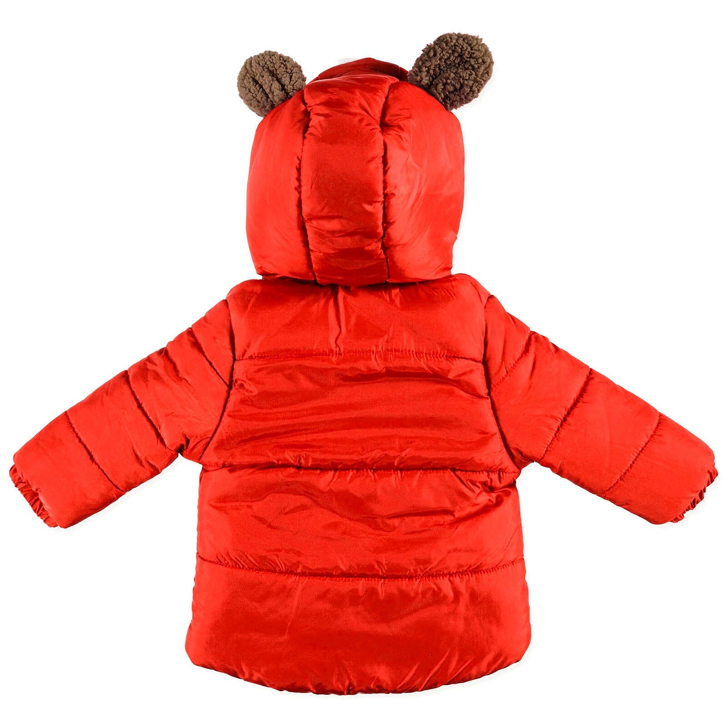 Midimod Baby Boy Coat with Toy Pocket - Red