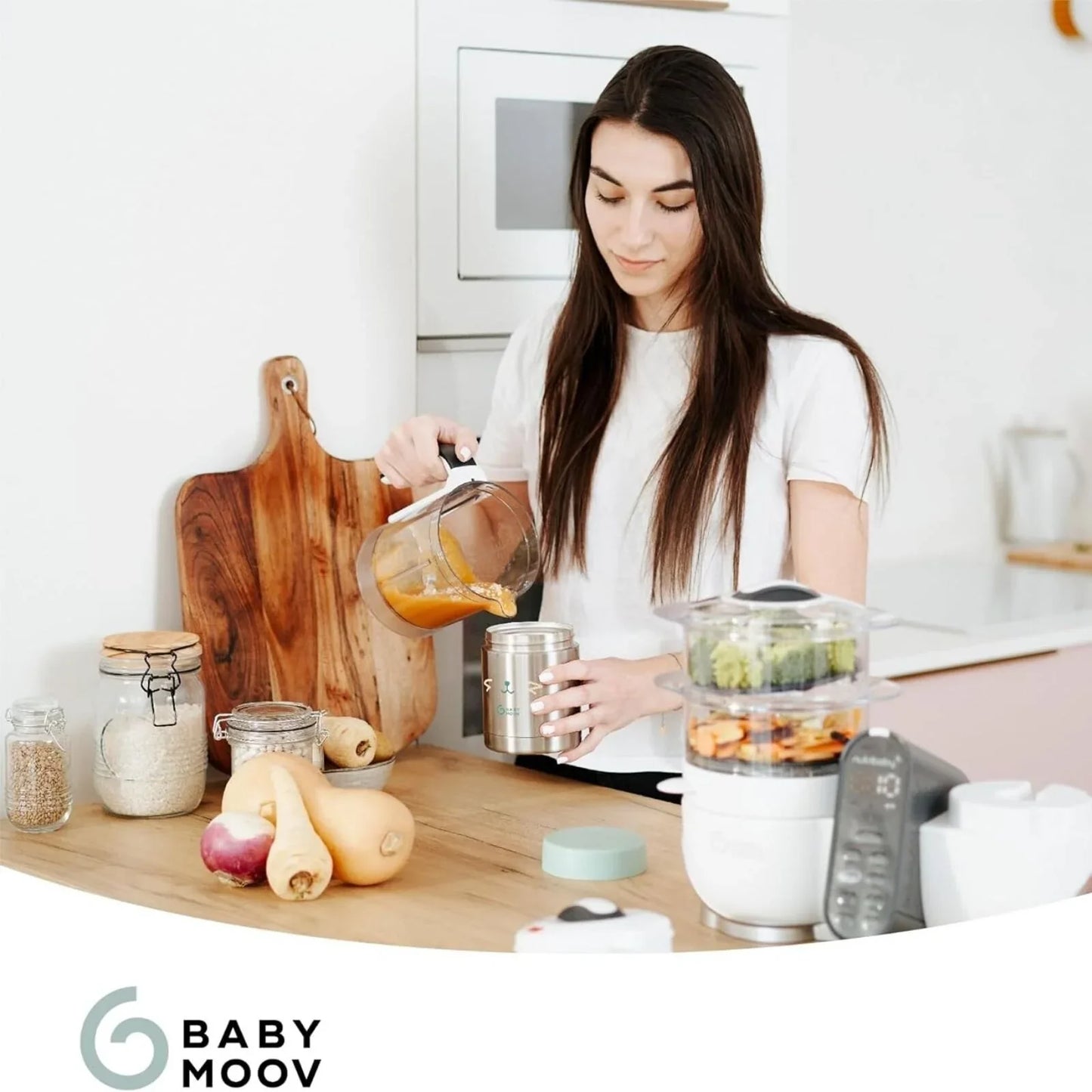 Babymoov Stainless Steel Insulated Food Flask - Fox