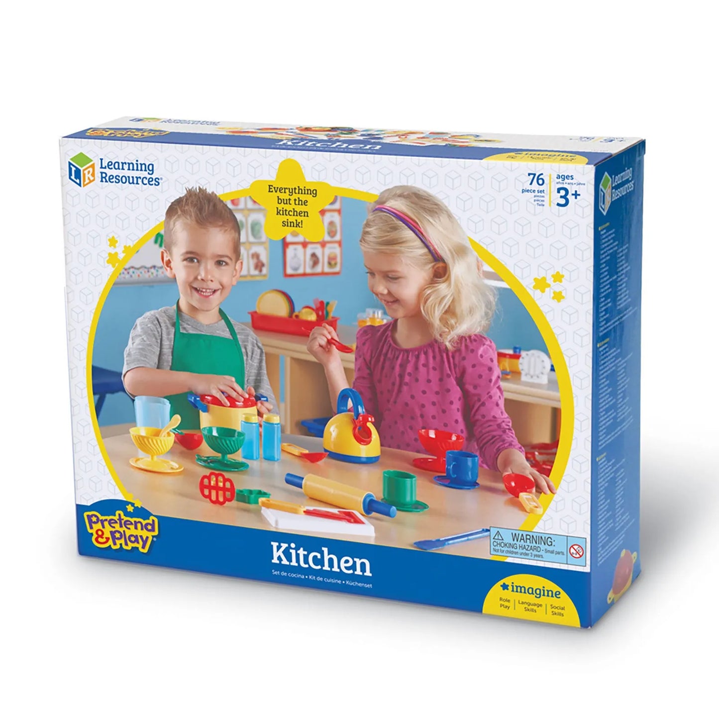 Learning Resources Pretend & Play Great Value Kitchen Set
