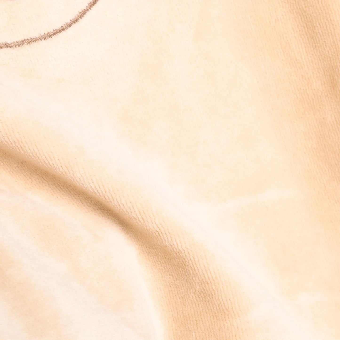 HelloBaby Newborn Boy Embroidered Velvet - Light Brown