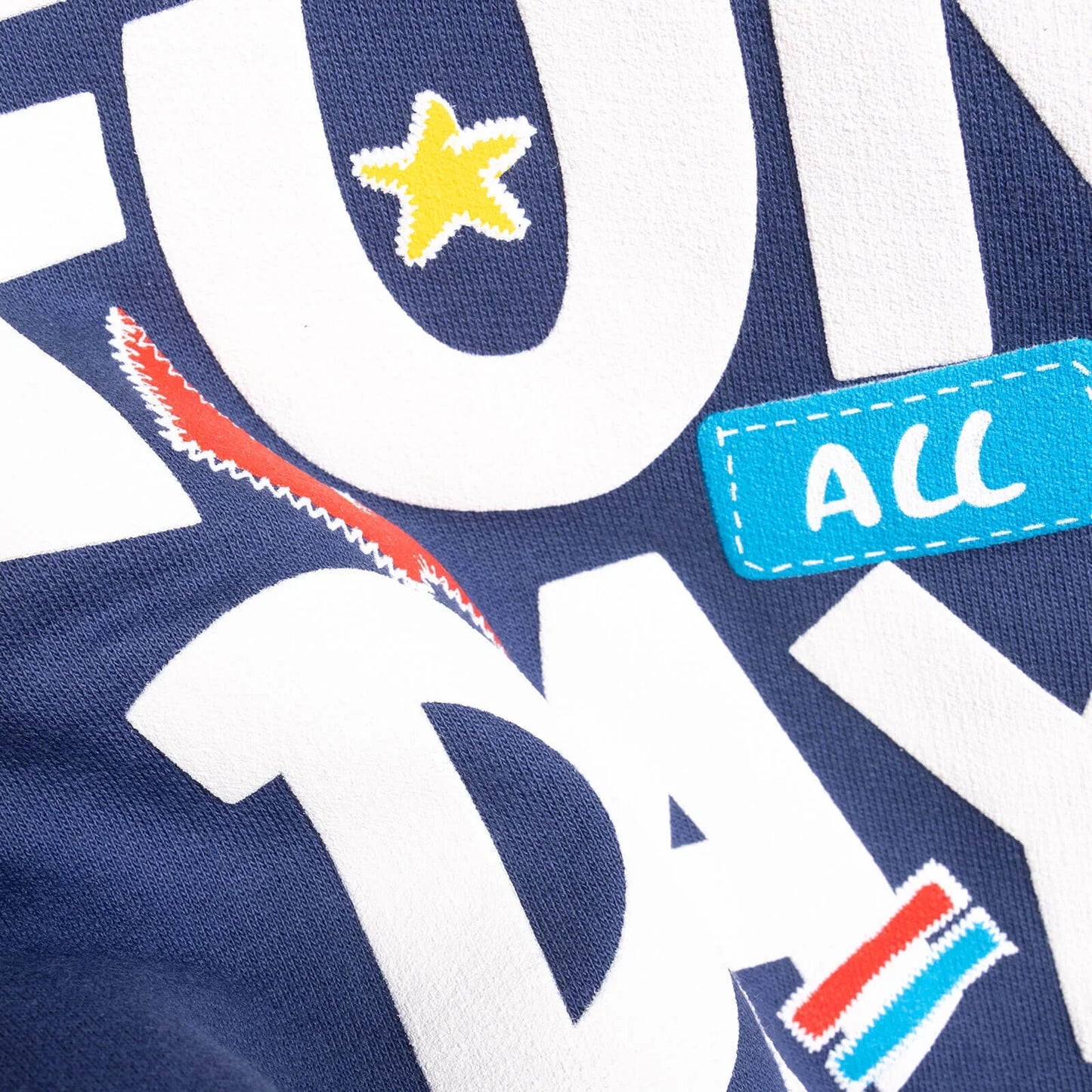 HelloBaby Baby Boy Sweatshirt Footless Bottom - Navy Blue