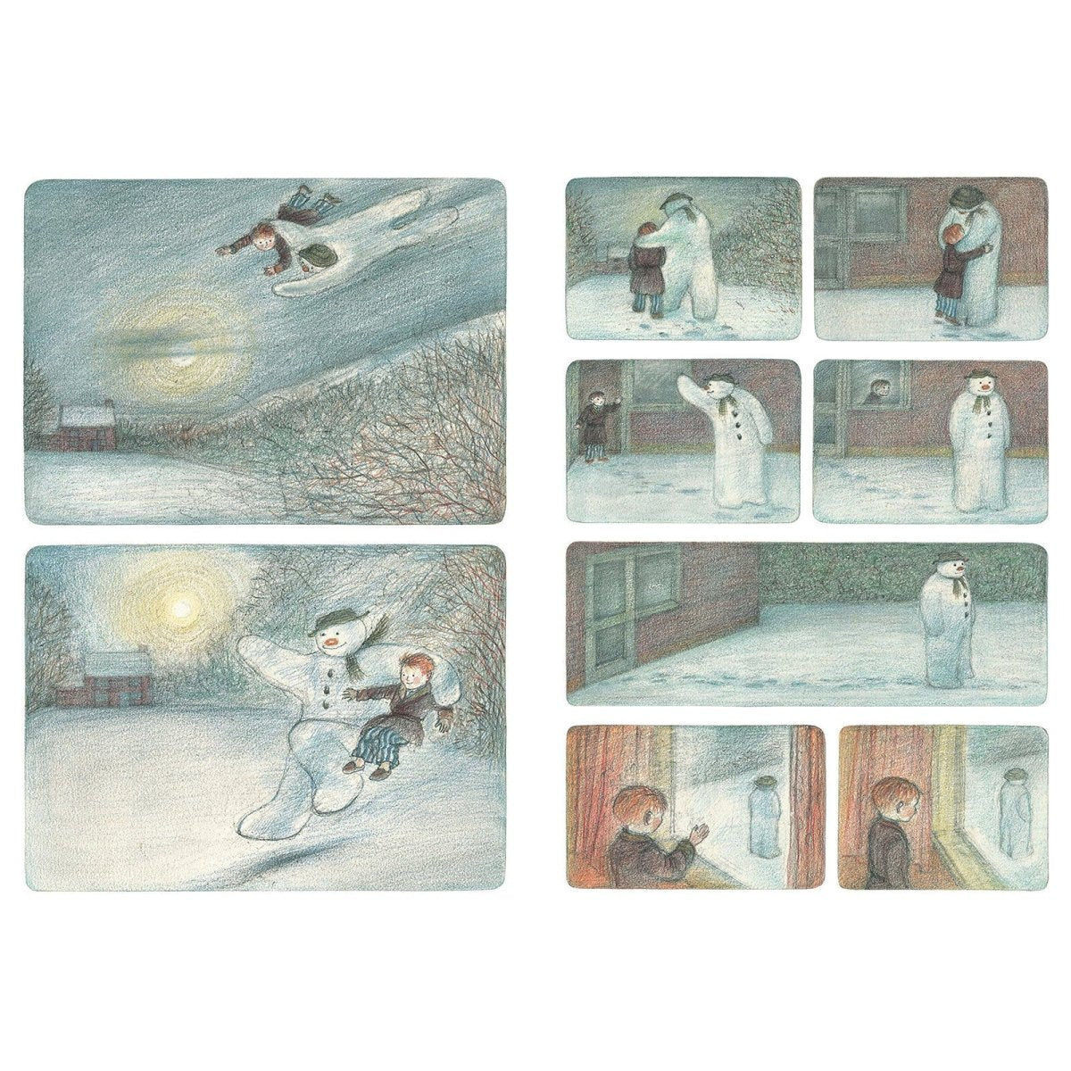 The Snowman Board Book