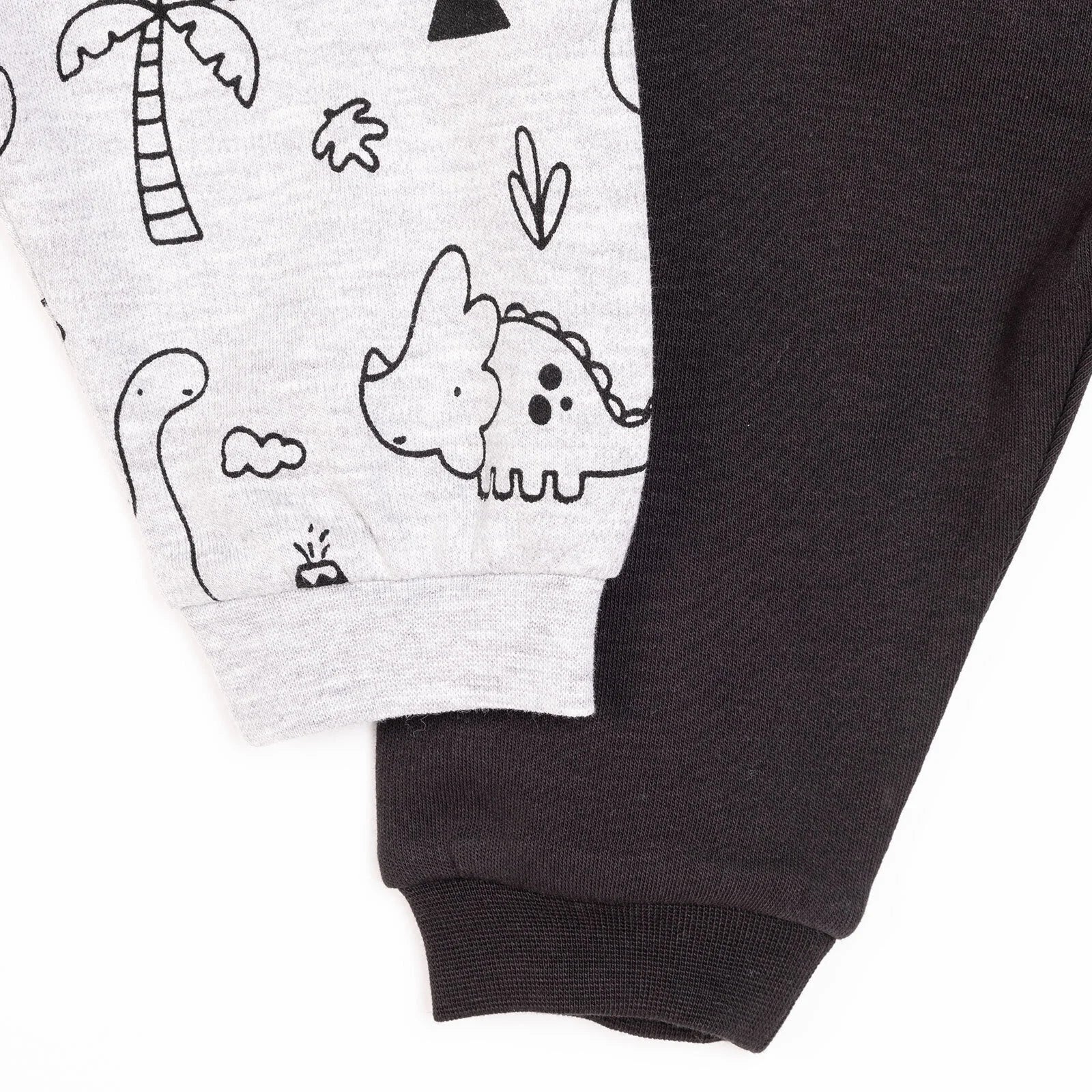 Hellobaby Baby Boy Basic Joggers 2 pcs - Black