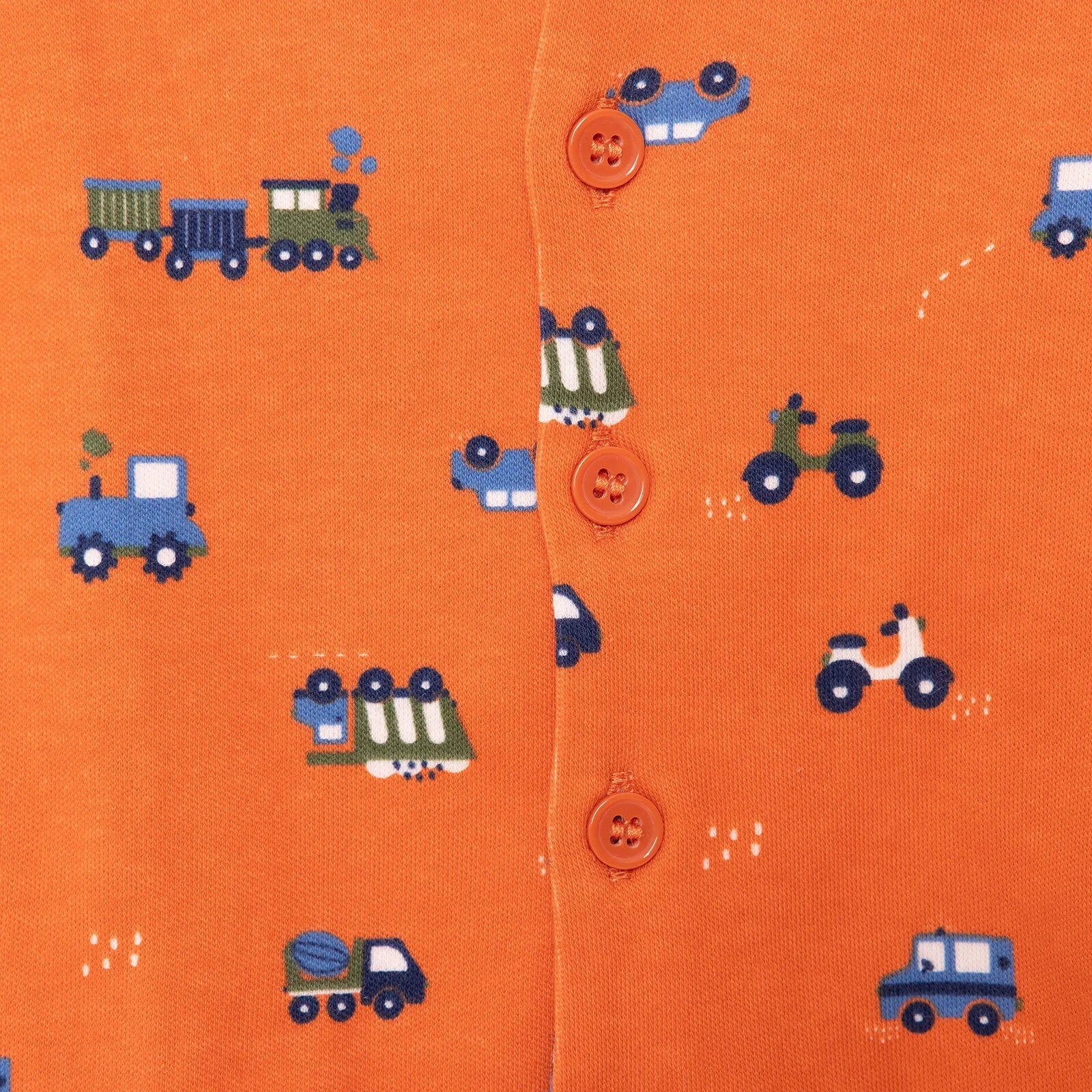 HelloBaby  Baby Boy Long Sleeve Pyjamas Set - Orange