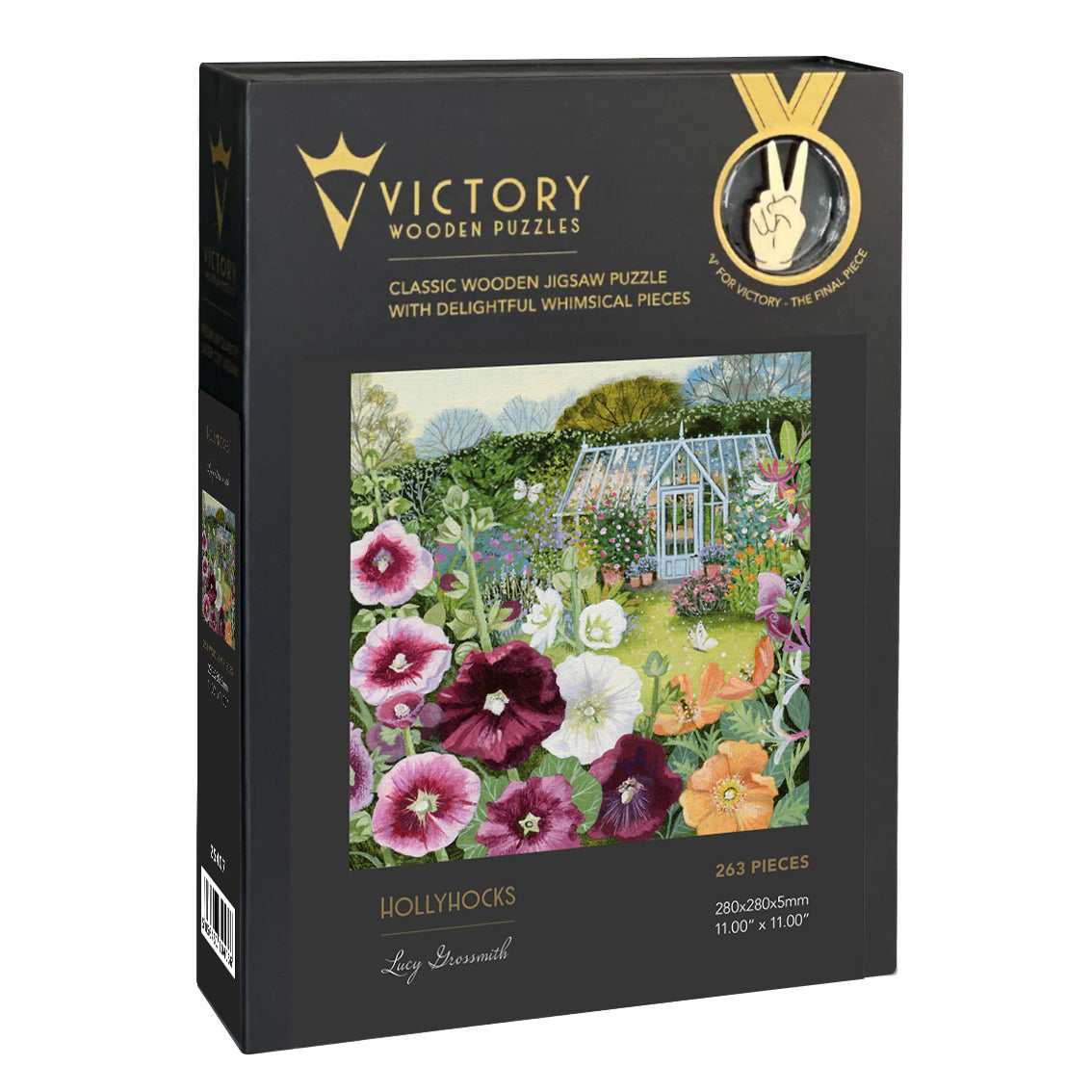 Hollyhocks