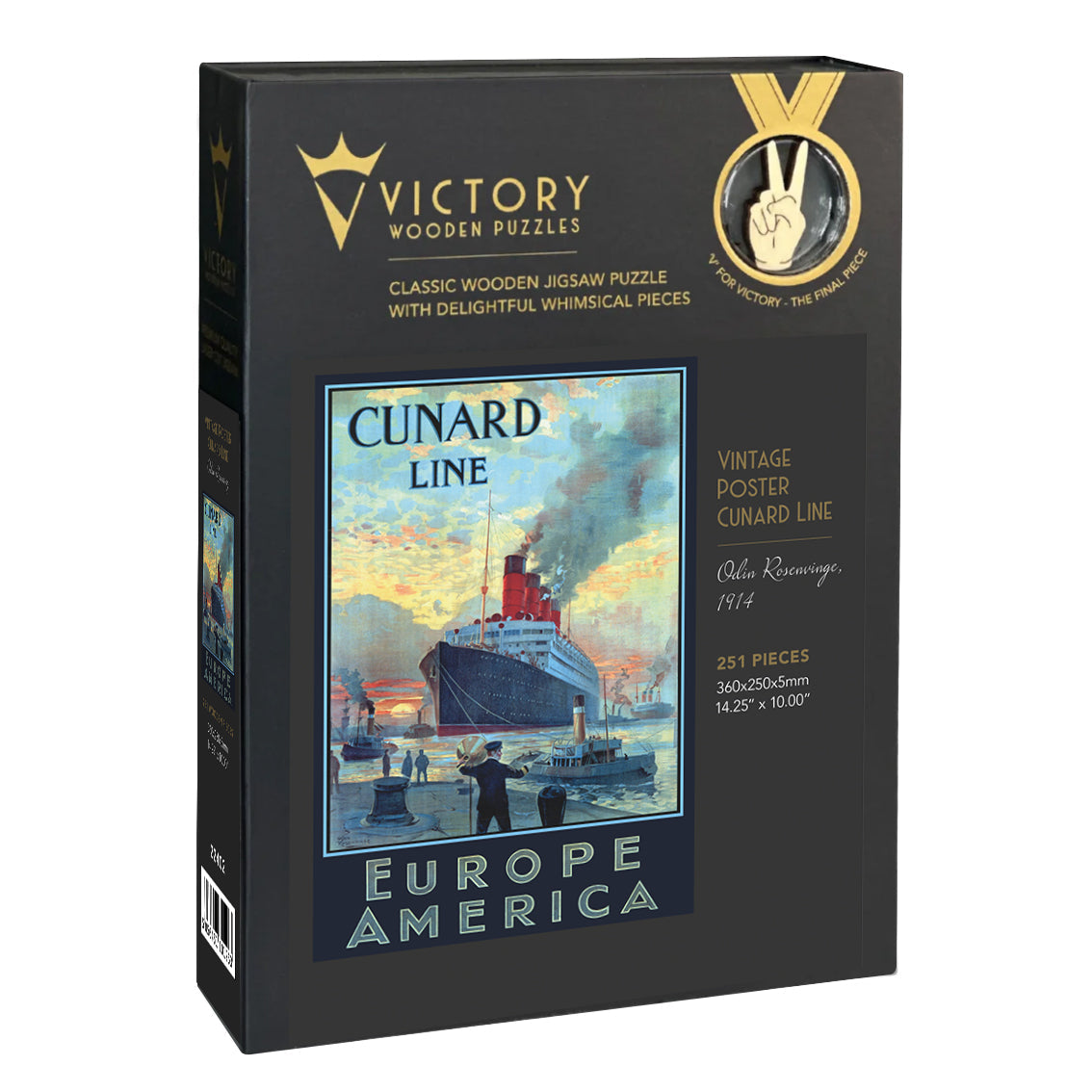 Vintage Poster - Cunard Line