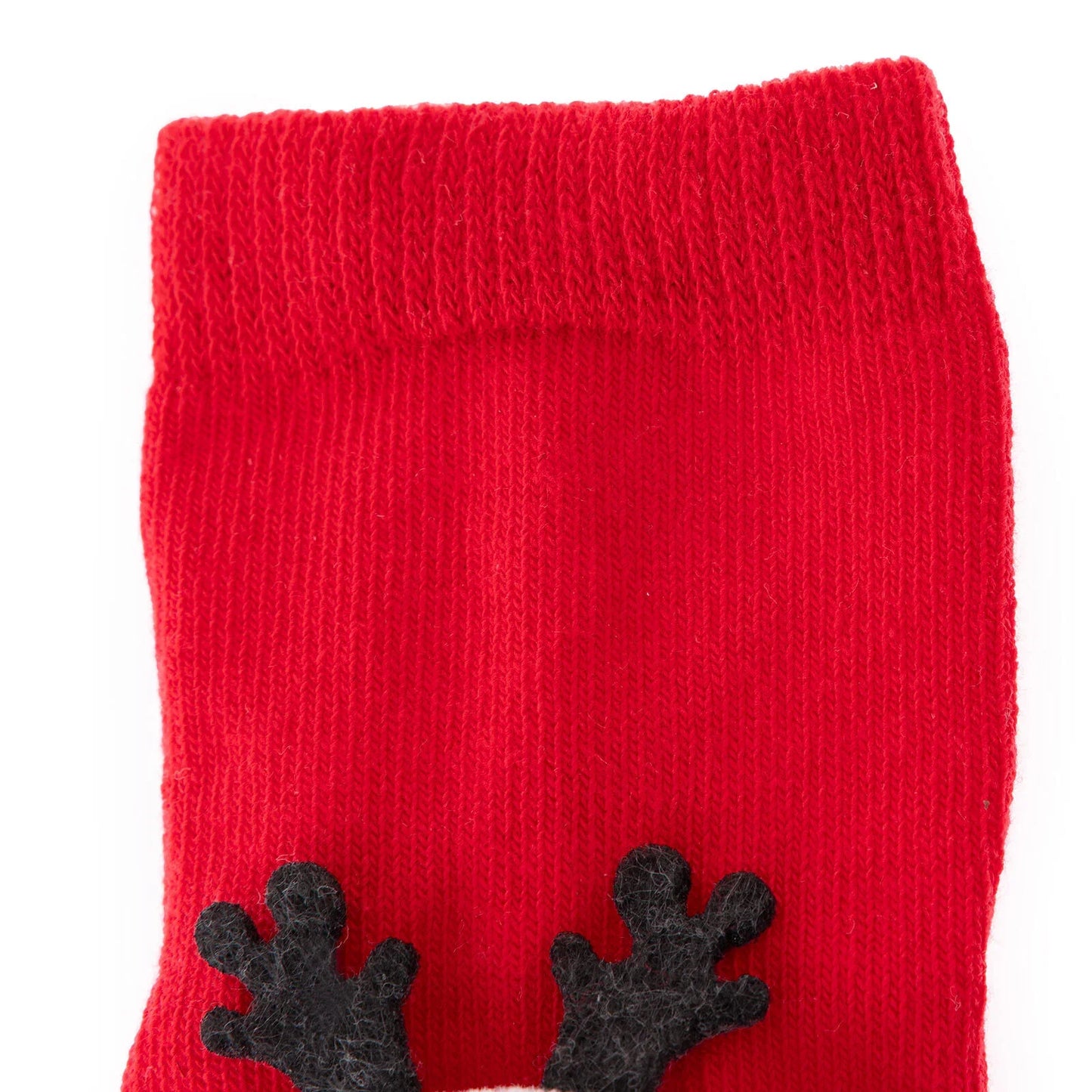 HelloBaby Christmas Baby Girl Socks - Red