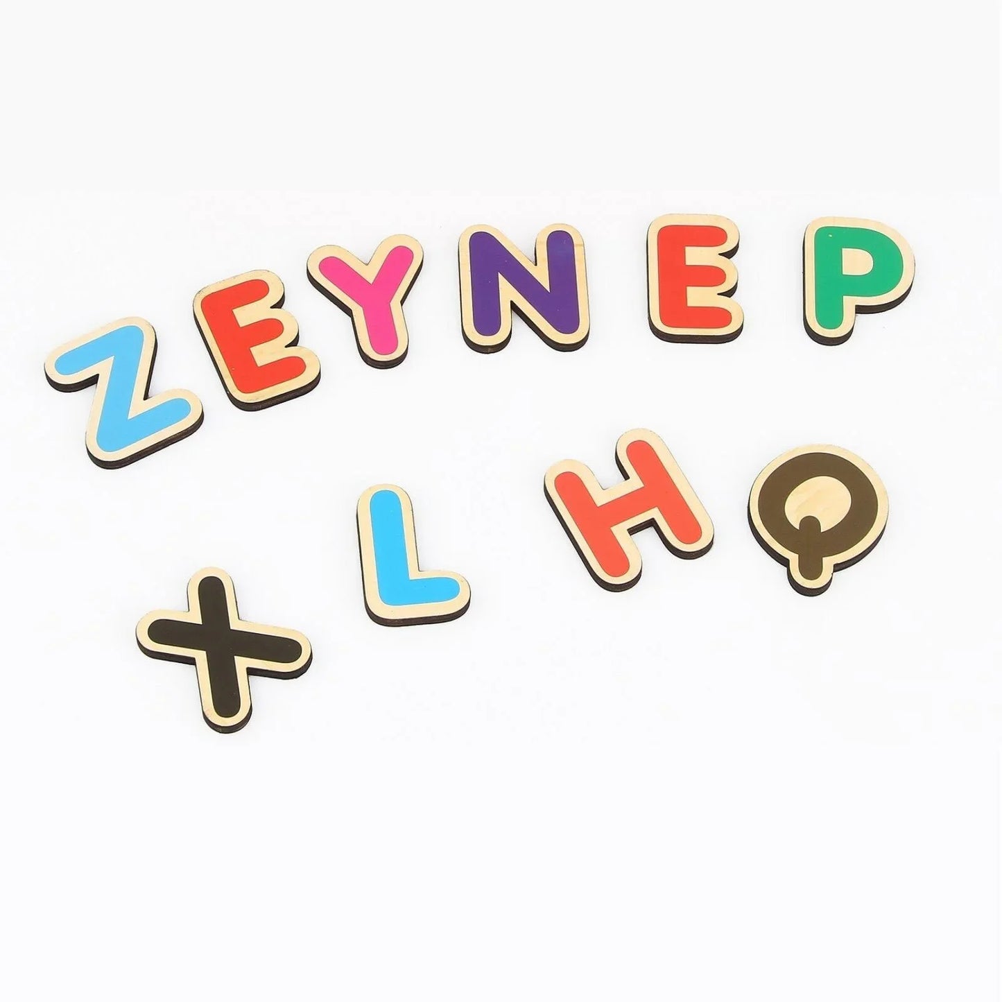 Rossie Magnetic Wooden Capital Letters