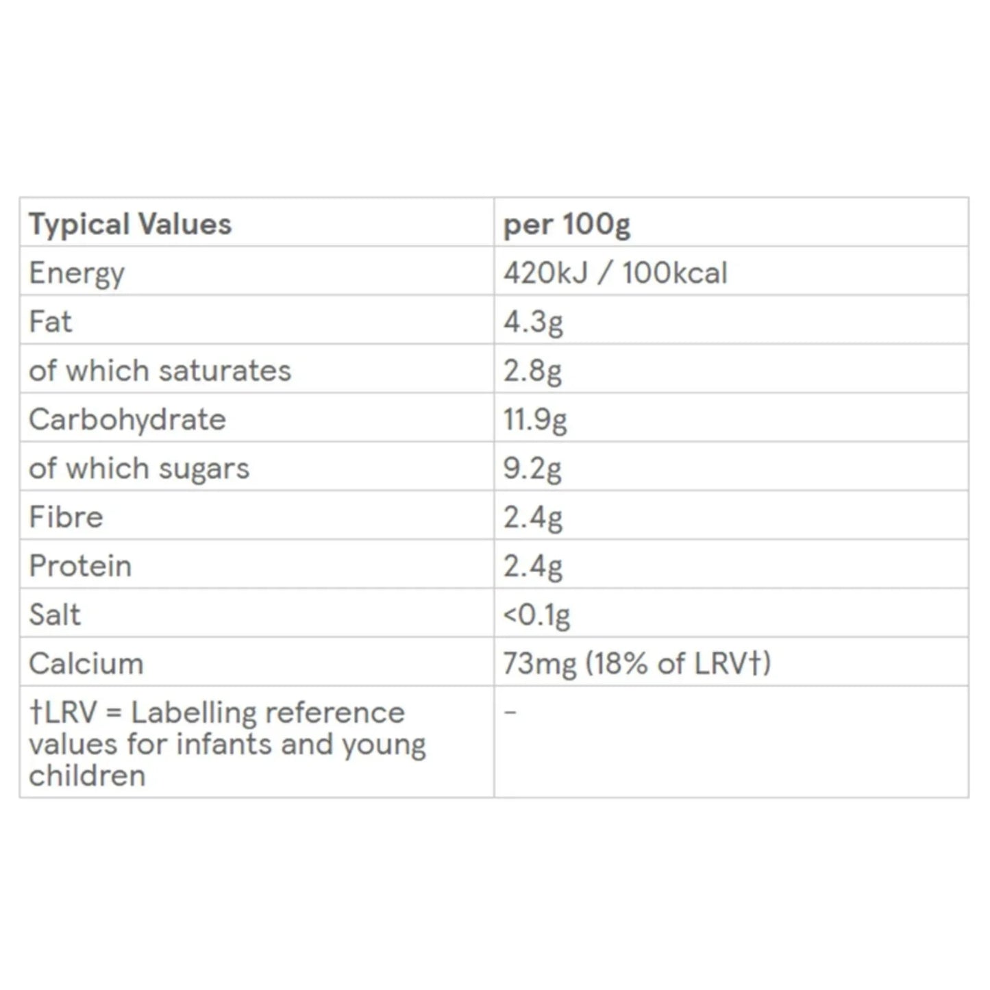 Little Freddie Organic Blueberry & Banana Yoghurt Baby Food Pouch Multipack 6+ months 600g (6x100g)