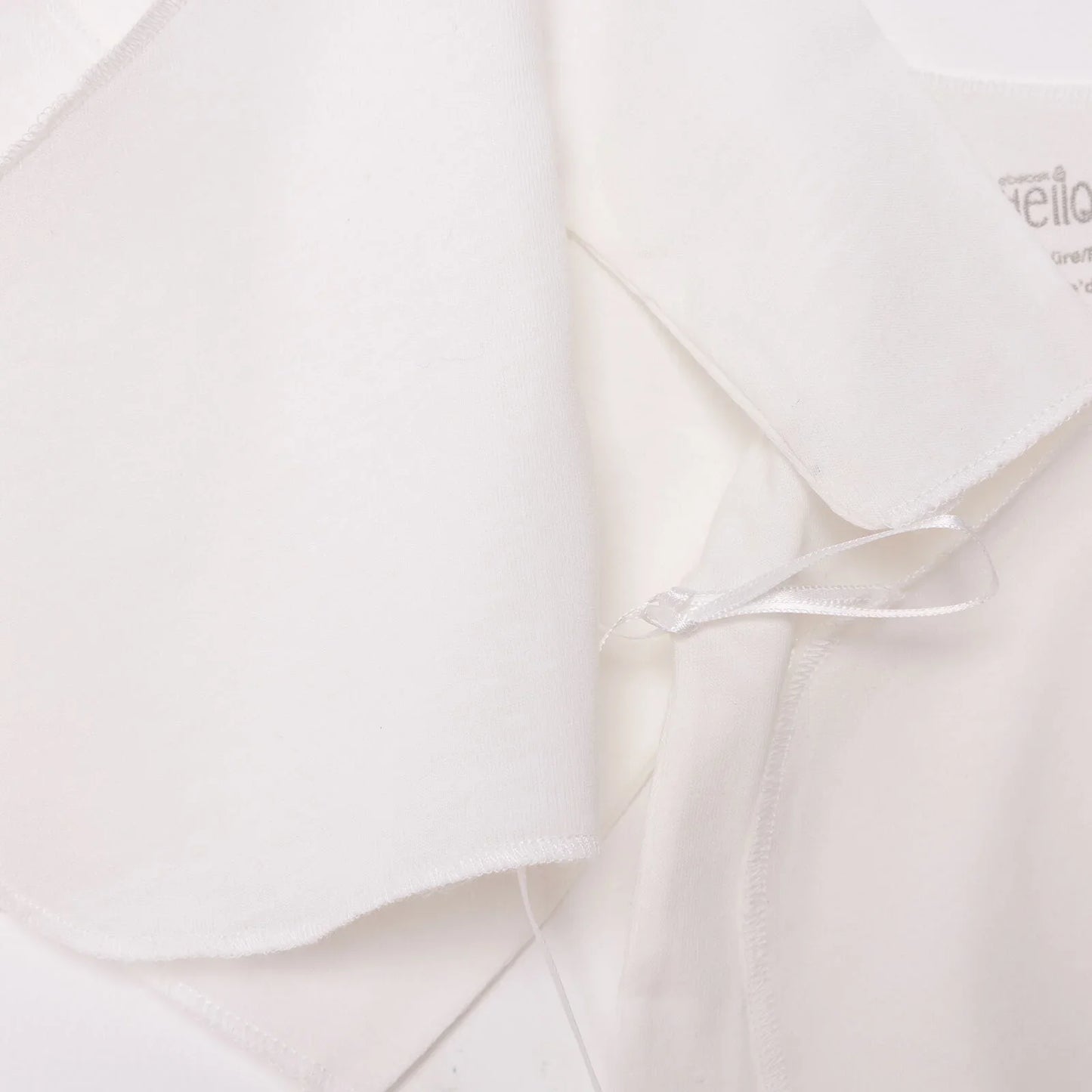 HelloBaby Wrapover Top 2-Pack - Ecru