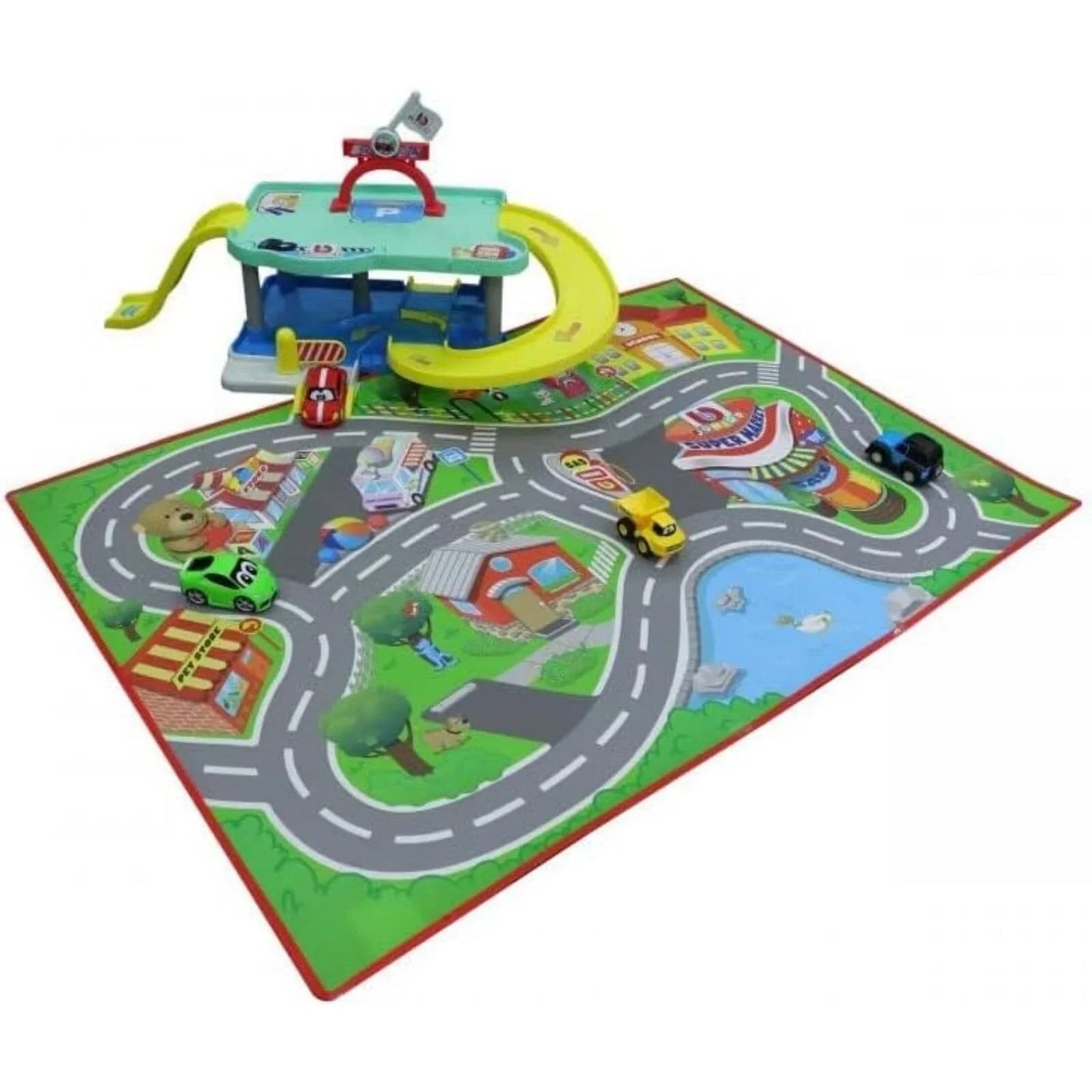 BB Junior My 1st Garage Set VW Volkswagen, Lamborghini