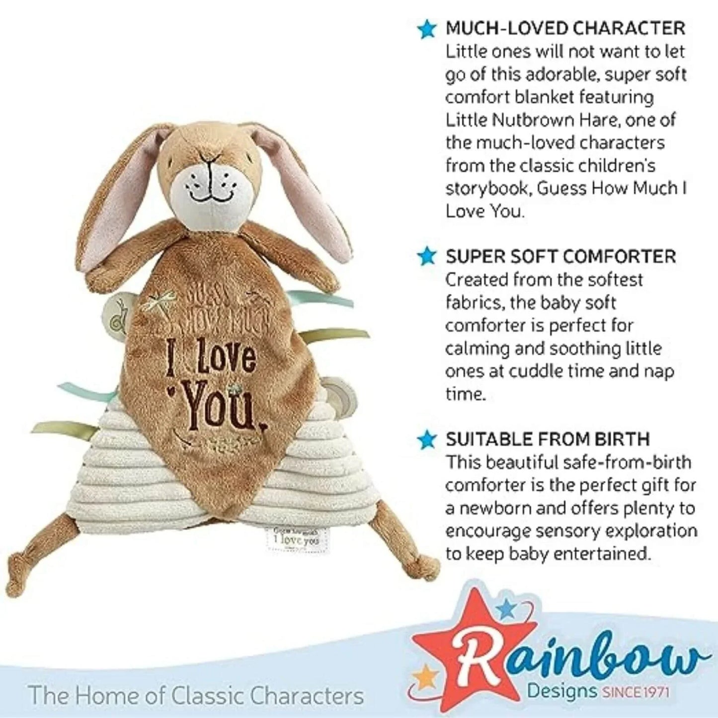 Guess How Much I Love You Comfort Blanket