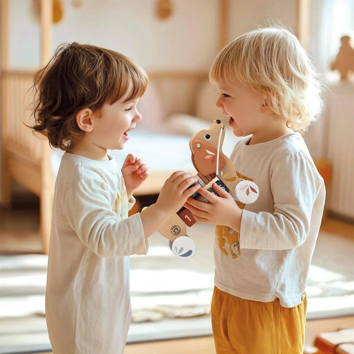 Speedy Monkey Puppy Pull-Along Toy