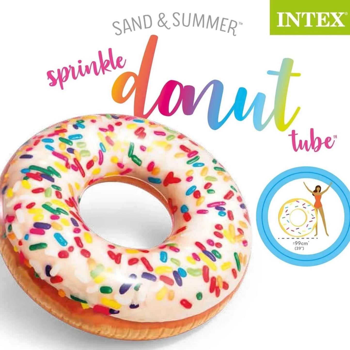 INTEX Sprinkle Donut Tube