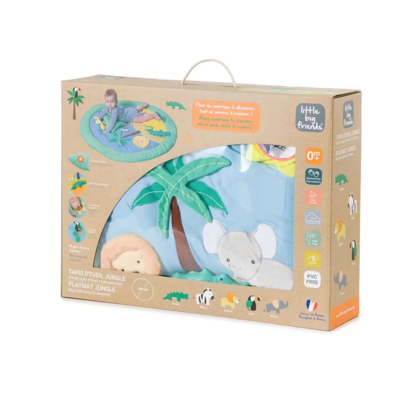 Little Big Friends Activity Playmat - Jungle