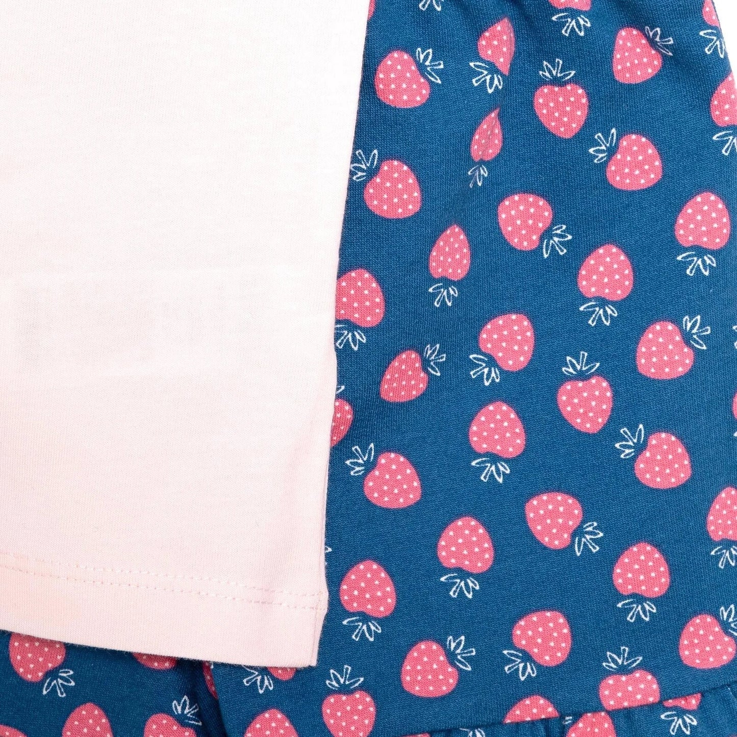 HelloBaby Girl Strawberry Patterned T-shirt - Pink