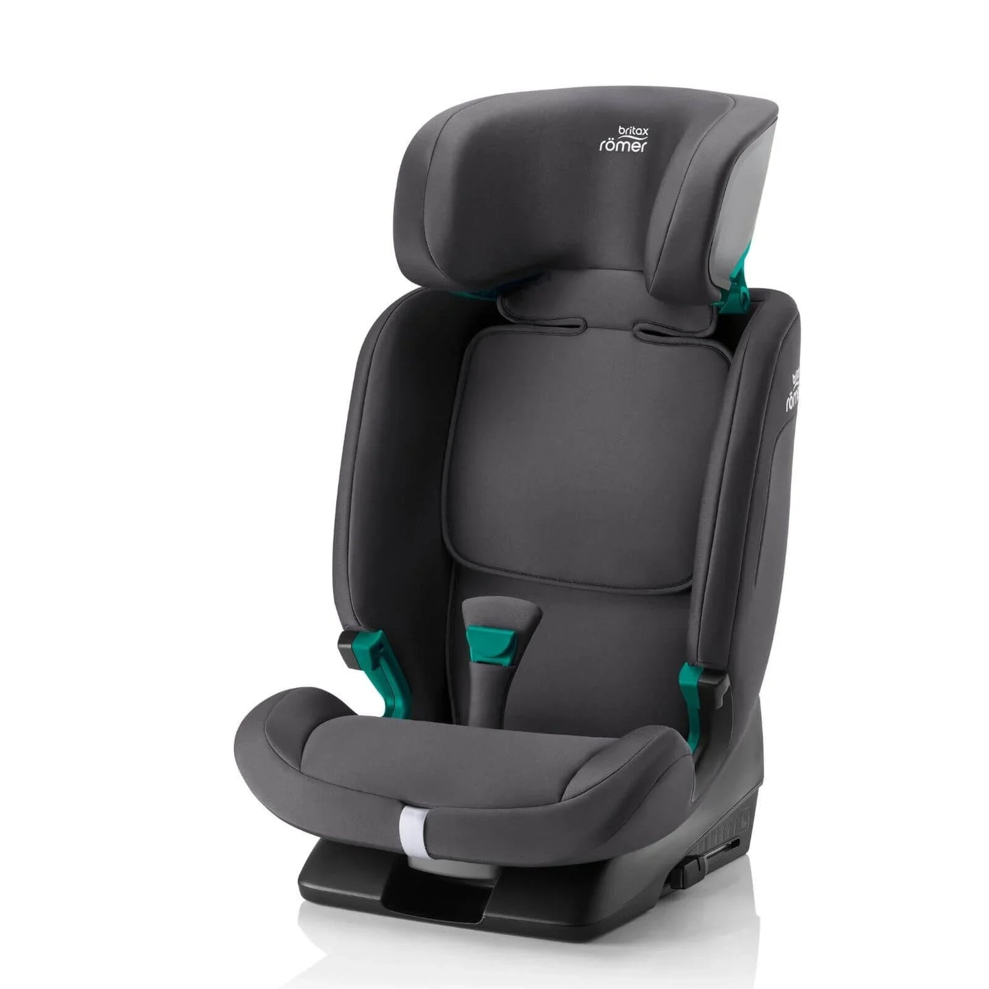 Britax Römer EvolvaFix i-Size Group 1/2/3 76-150cm Car Seat - Midnight Grey