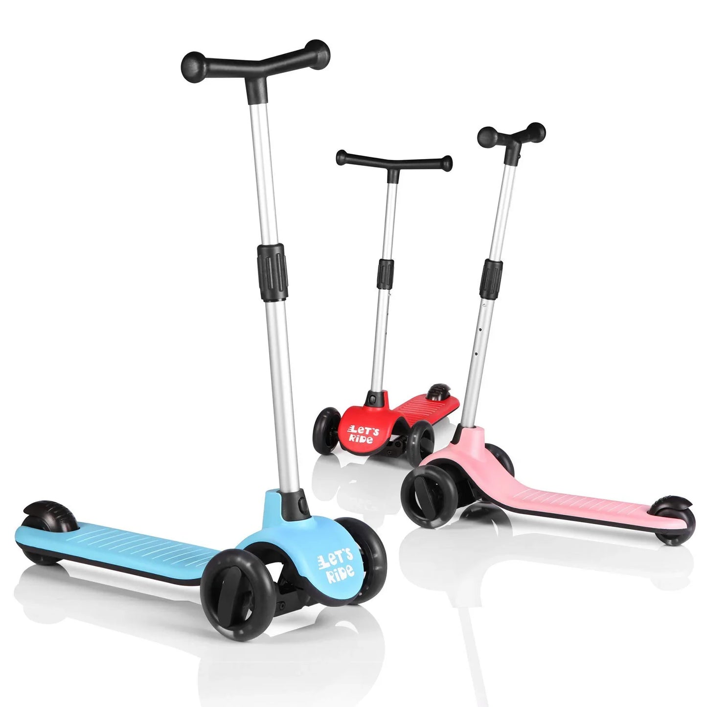 Let's Be Child Let's Ride 3 Wheels Scooter - Blue