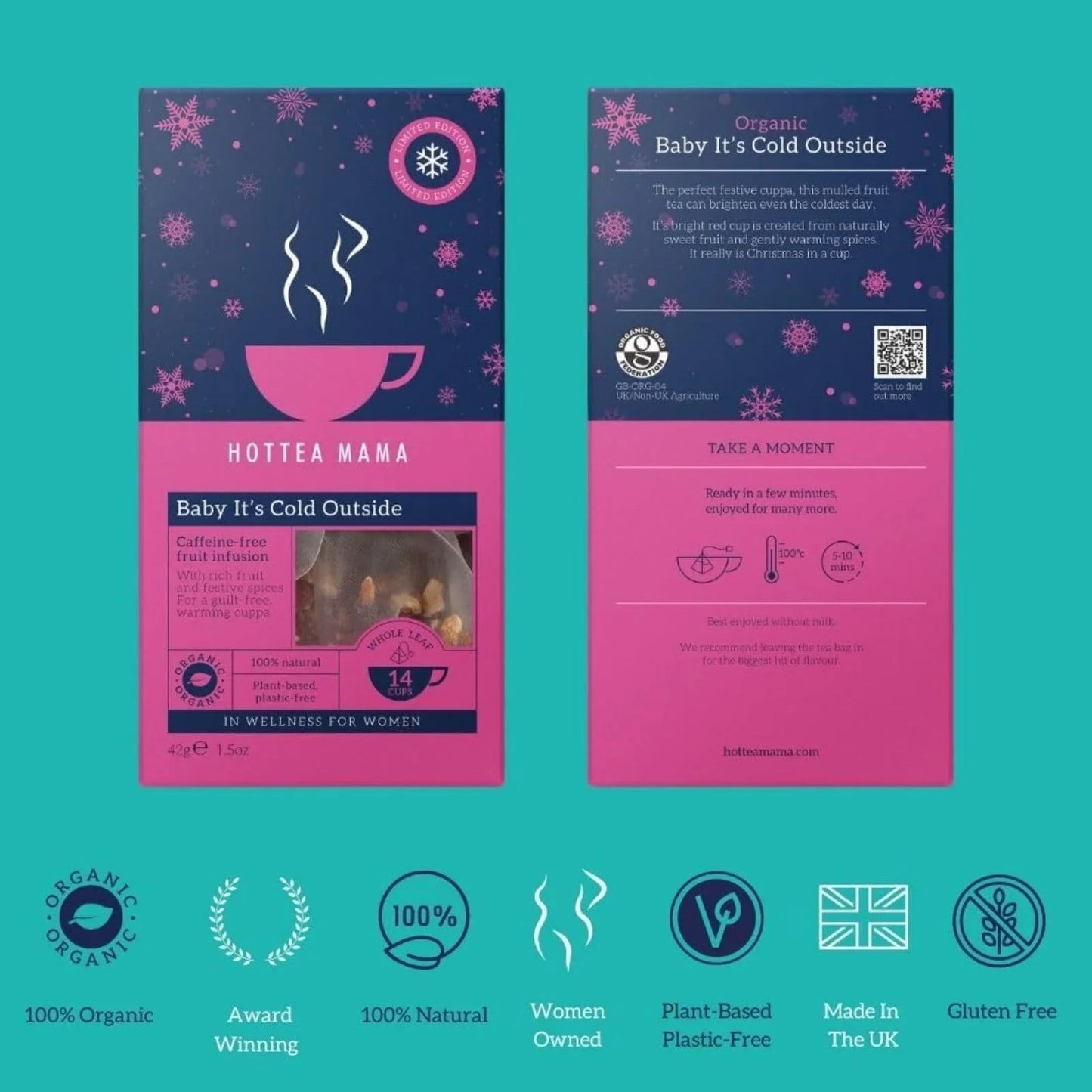 HotTea Mama Organic Baby It's Cold Outside