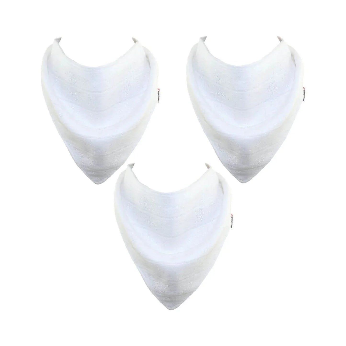 MuslinZ Bamboo/Organic Cotton Muslin Set - White