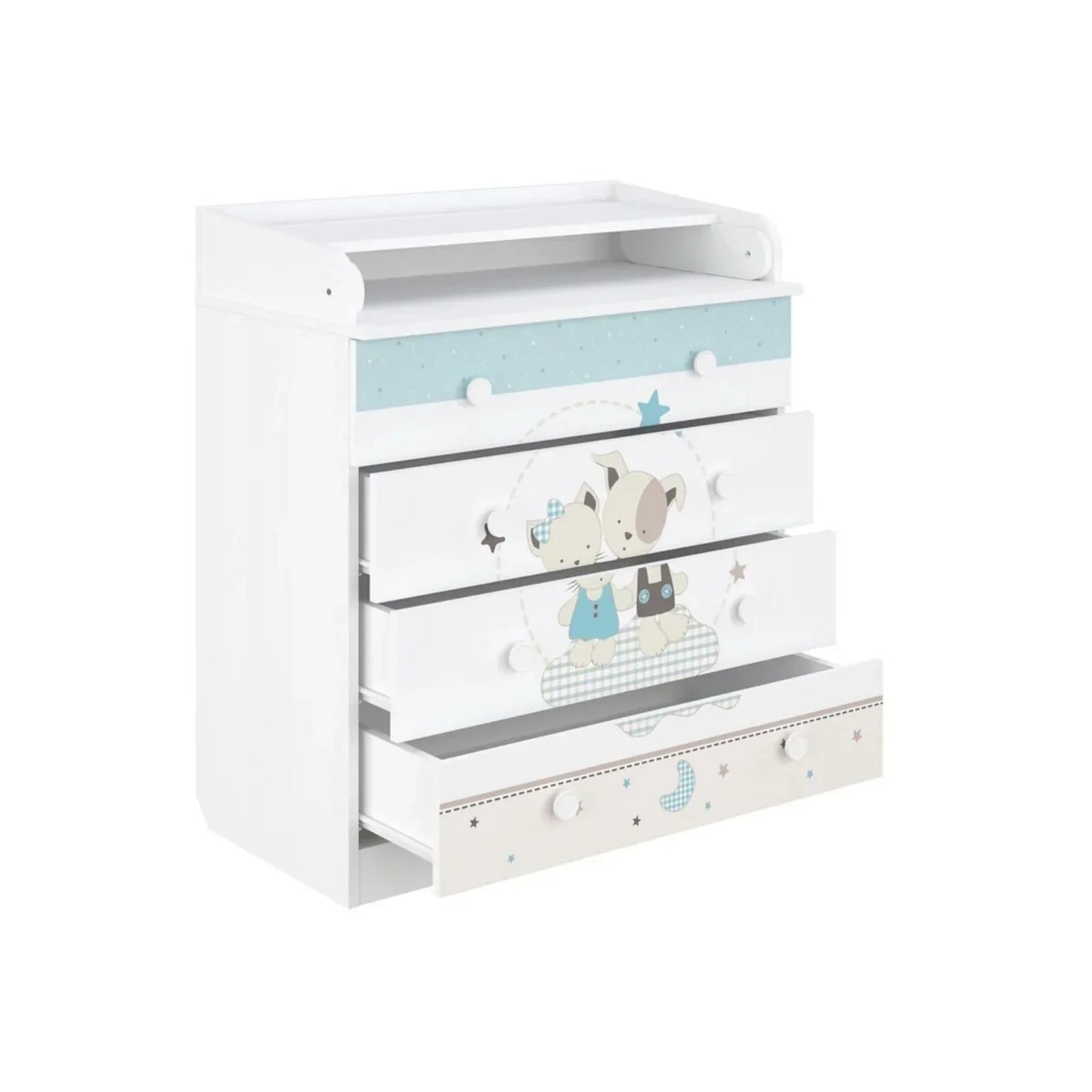 Shefa Kids 800 Changing Dresser - Best Friends
