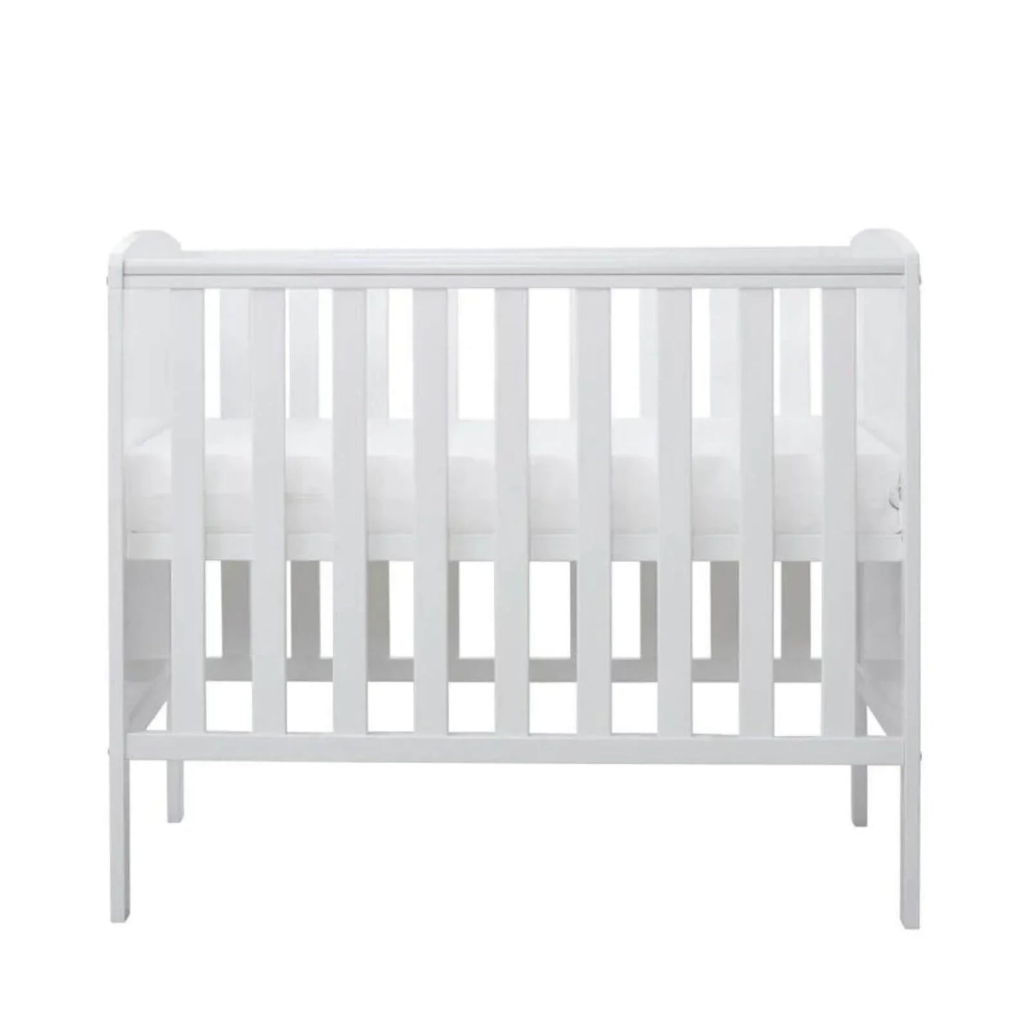 Ickle Bubba Coleby Space Saver Cot White - Without Mattress