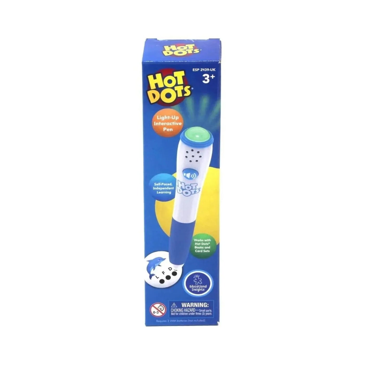 Hot Dots Light Up Interactive Pen 3+ years