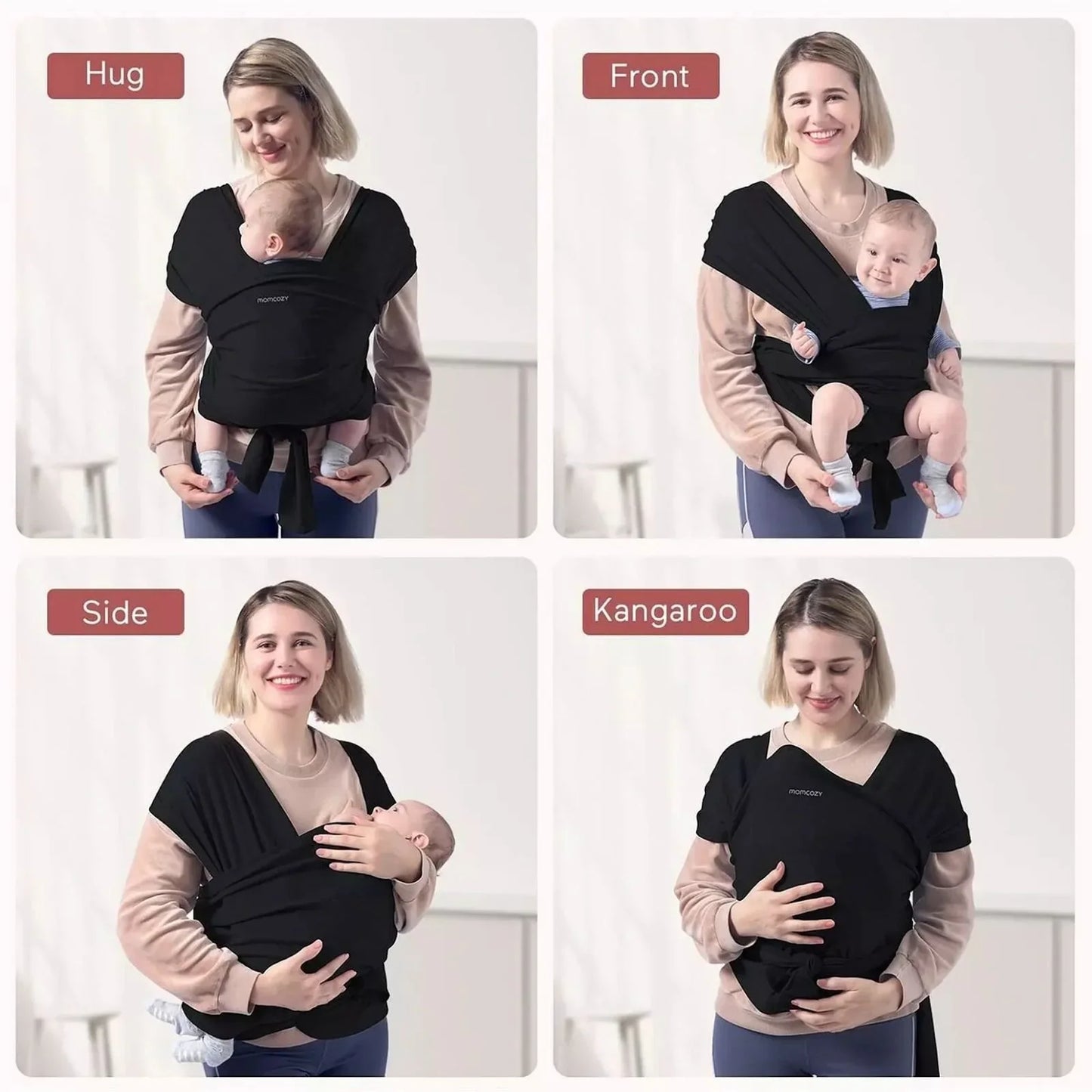 Momcozy Baby Carrier - Black