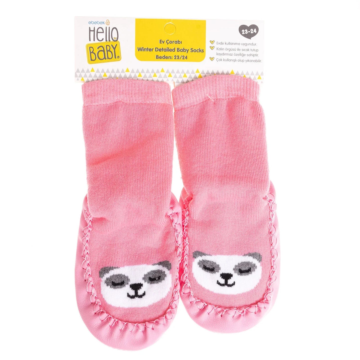 Minissa Baby Girl Pack of 3 Socks - Pink
